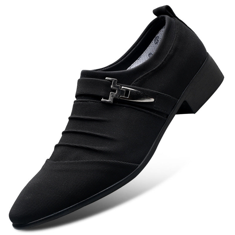 BreezeStep Canvas Slip-Ons – Men’s Plus Size Casual Shoes