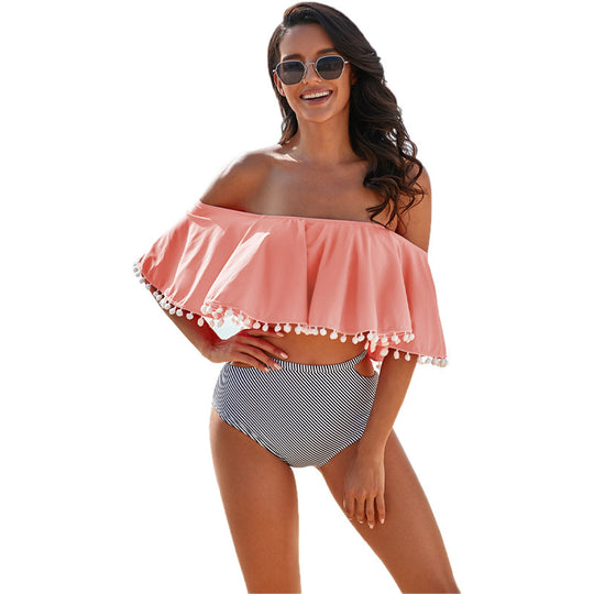 Lotus Leaf Swing Bikini Set