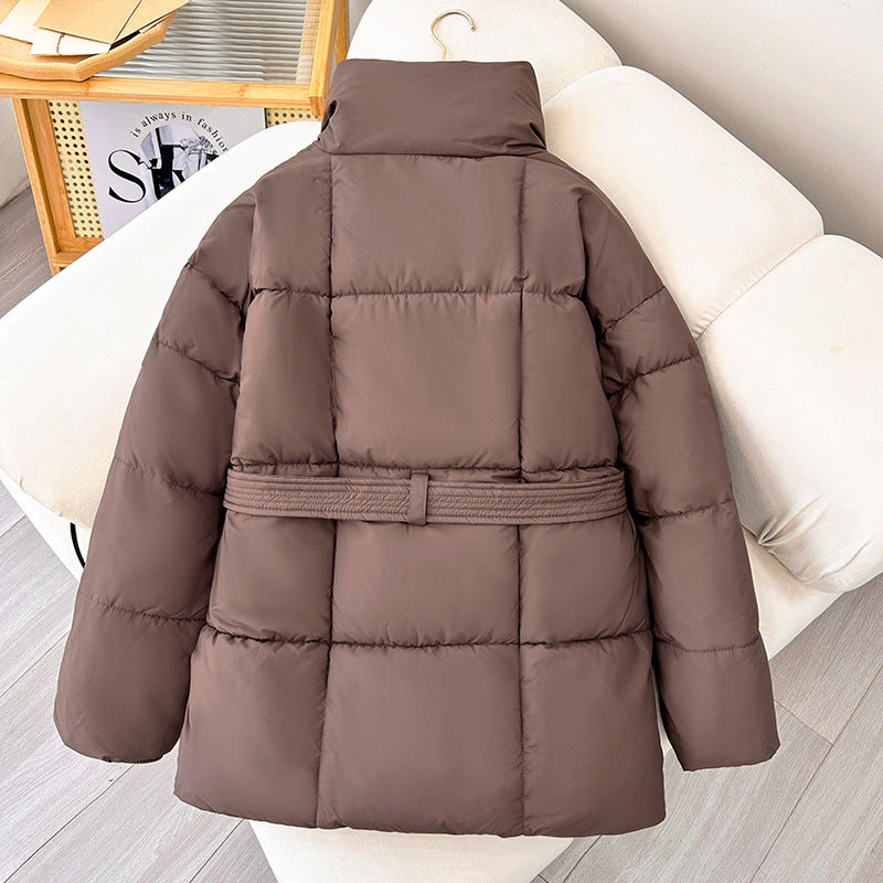 Women's Winter Stand Collar Puffer Jacket