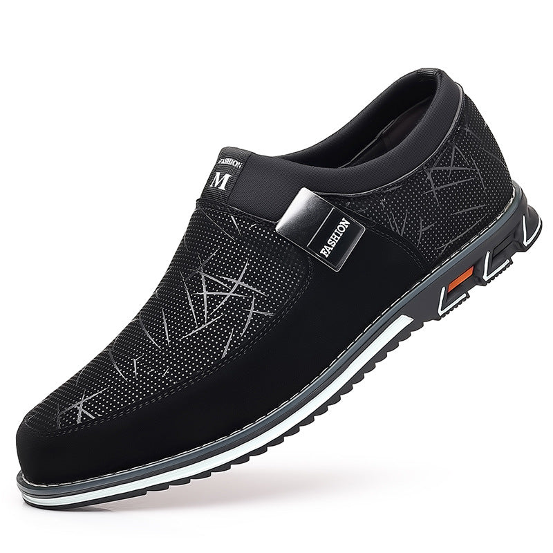 UrbanStride Men’s Color Block Leather Shoes