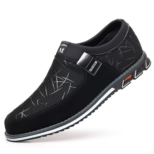 UrbanStride Men’s Color Block Leather Shoes