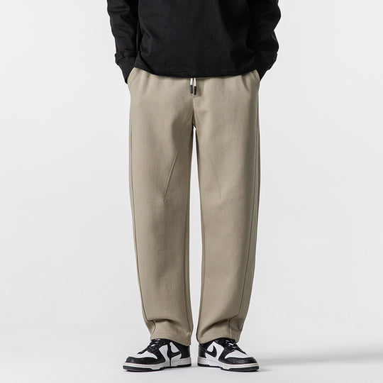 Elastic Waist Drawstring Sweatpants