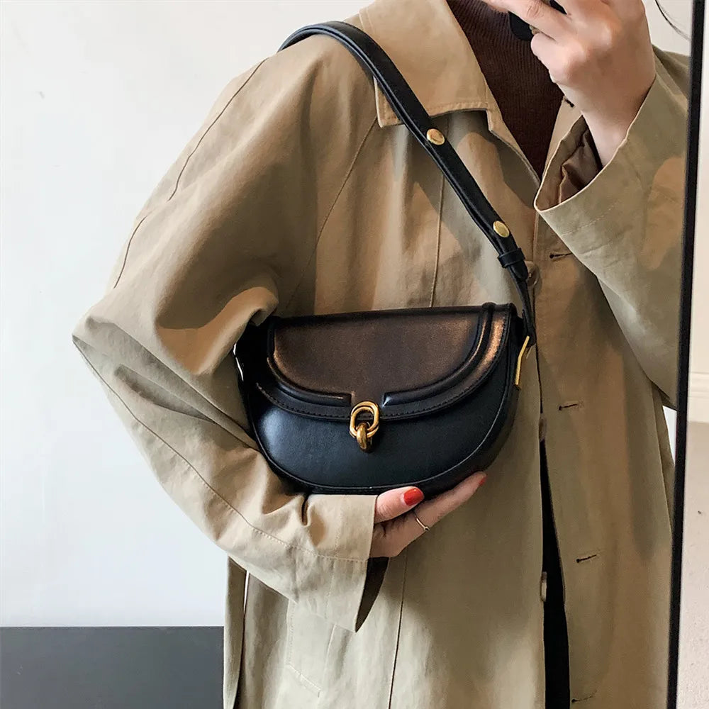 Luxe Saddle Mini Crossbody