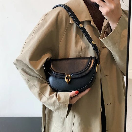Luxe Saddle Mini Crossbody