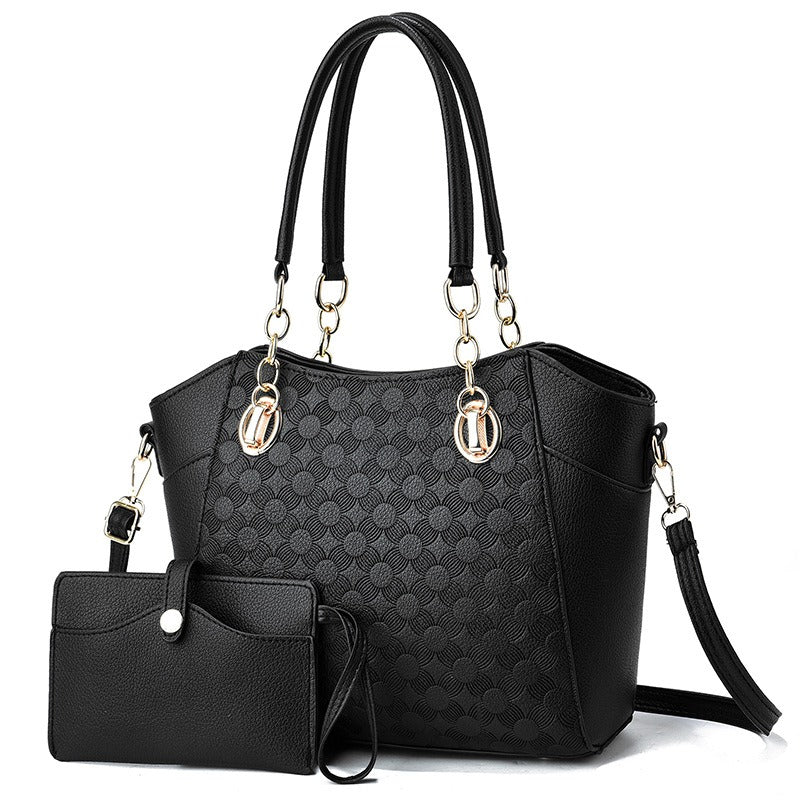 Vintage Chic Chain Shoulder Tote