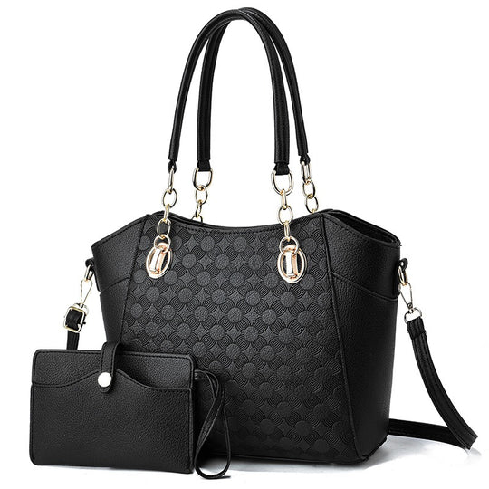 Vintage Chic Chain Shoulder Tote