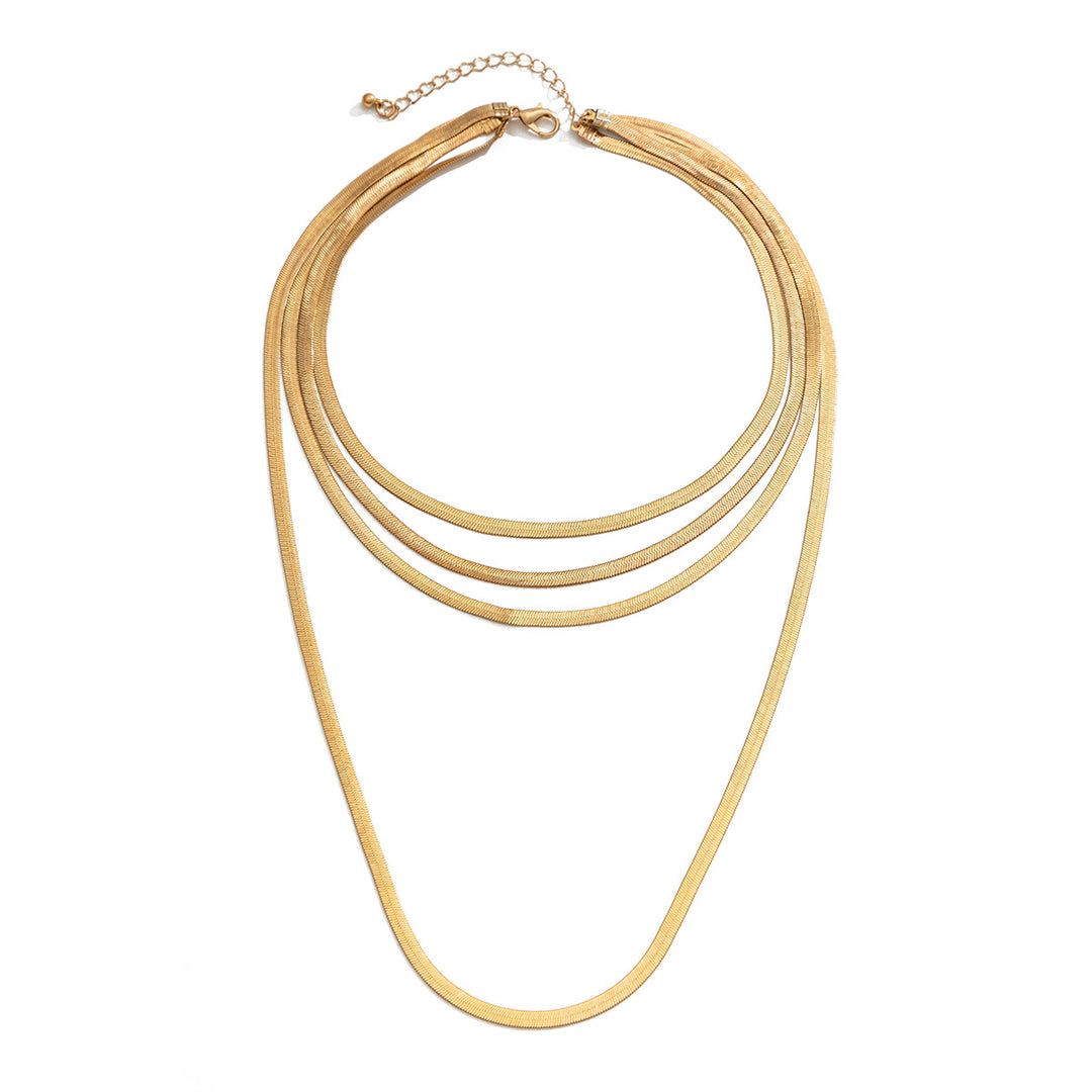 Tassel Luxe Snake Chain Necklace