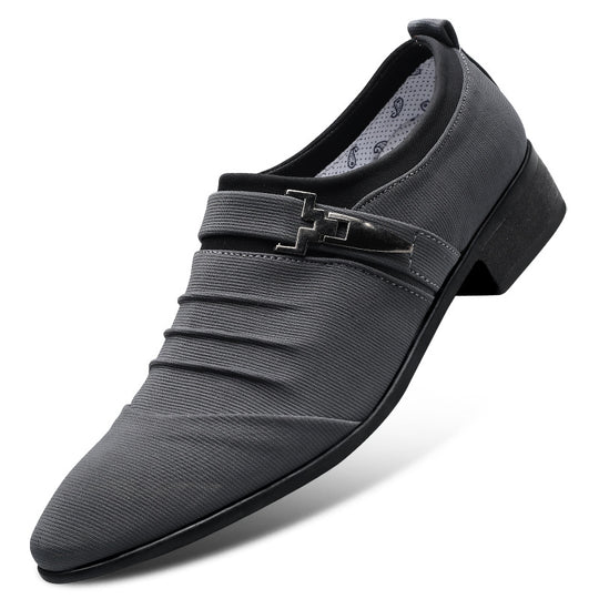 BreezeStep Canvas Slip-Ons – Men’s Plus Size Casual Shoes