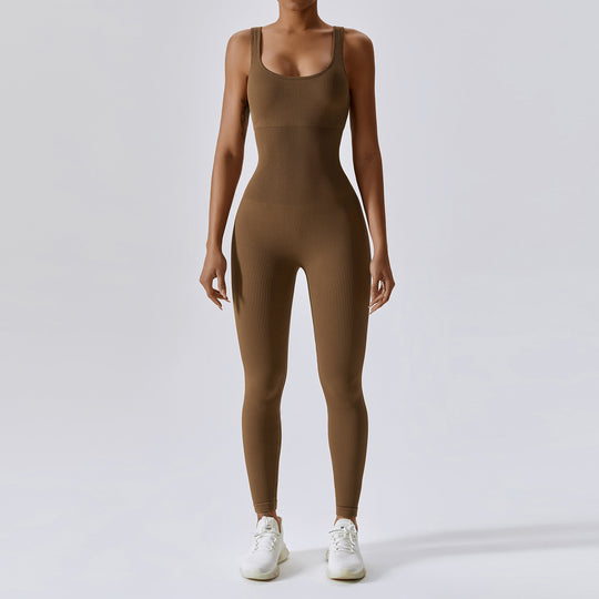 Spring Seamless Yoga Jumpsuit