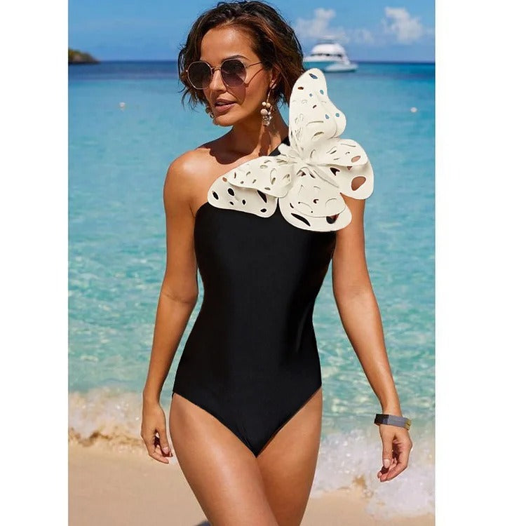 butterfly one-piece swimsuit