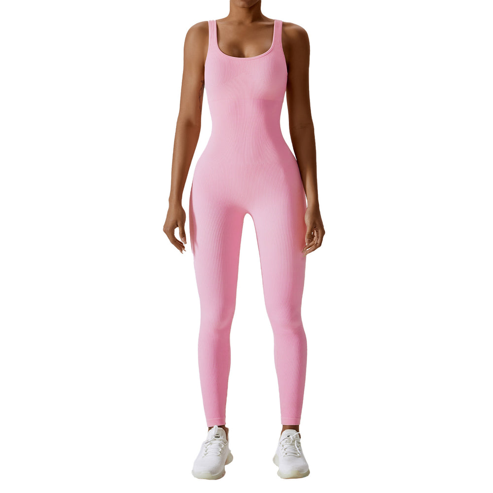 Spring Seamless Yoga Jumpsuit