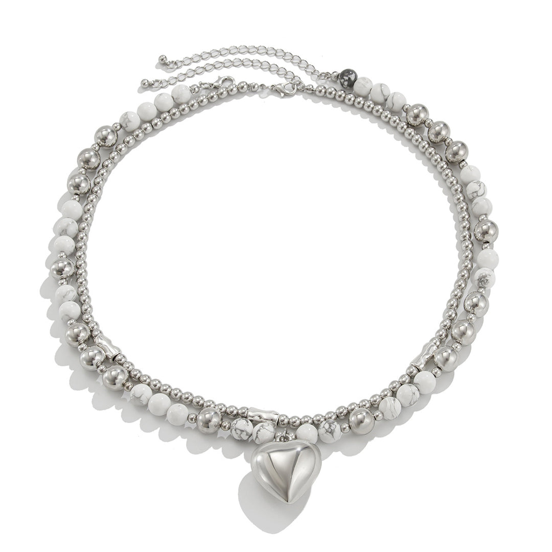 Heartbeat Multi-Layer Necklace Set