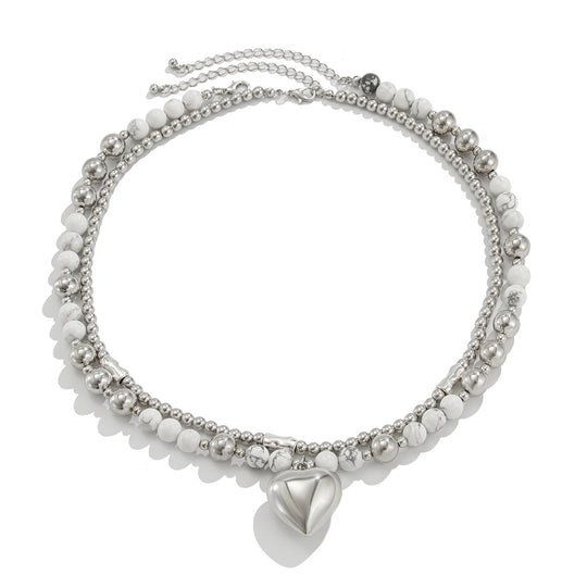 Heartbeat Multi-Layer Necklace Set