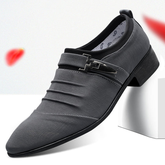 BreezeStep Canvas Slip-Ons – Men’s Plus Size Casual Shoes