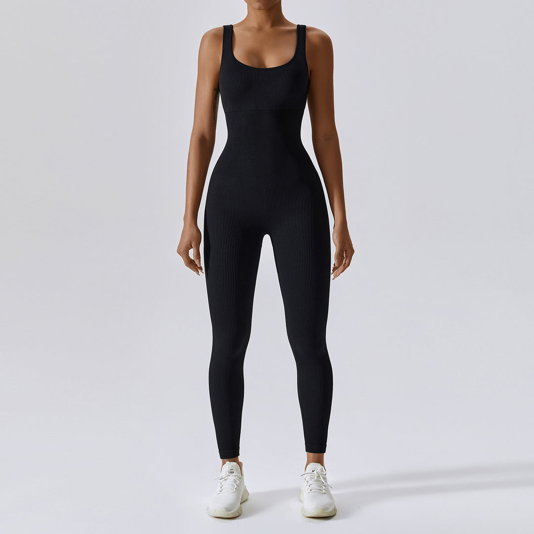 Spring Seamless Yoga Jumpsuit