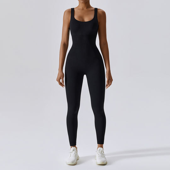 Spring Seamless Yoga Jumpsuit
