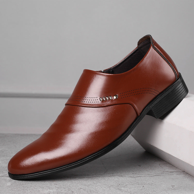 MetroBreeze Pointed Mesh Slip-Ons – Men’s Casual Leather Shoe Covers