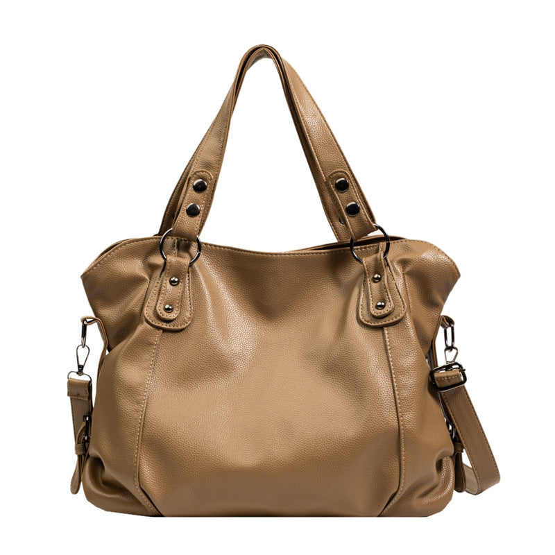 LuxeTote – Soft Leather Carryall