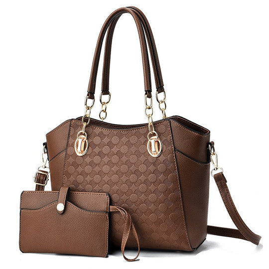 Vintage Chic Chain Shoulder Tote
