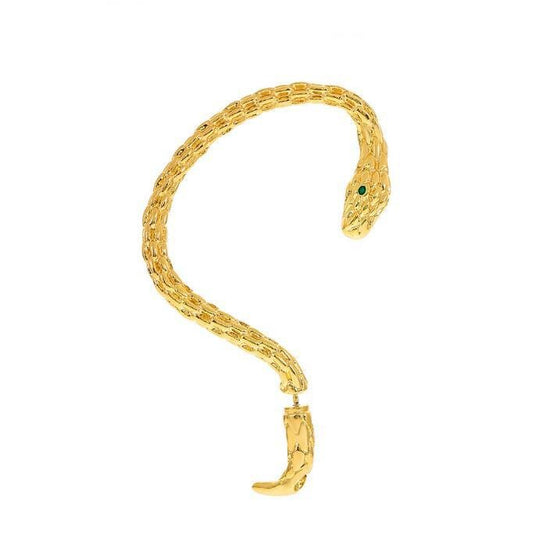 Personalized Snake Wrapped Earrings