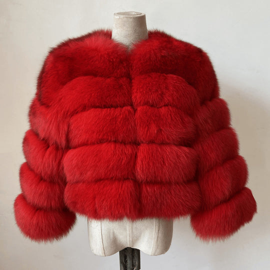 Women's Long Ruffled Shawl Windbreaker