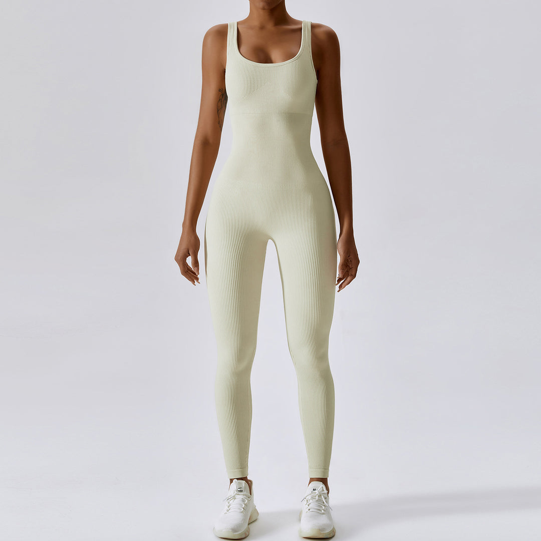 Spring Seamless Yoga Jumpsuit