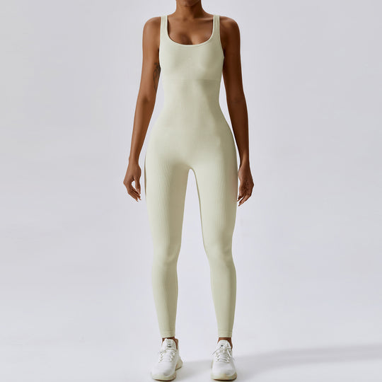 Spring Seamless Yoga Jumpsuit