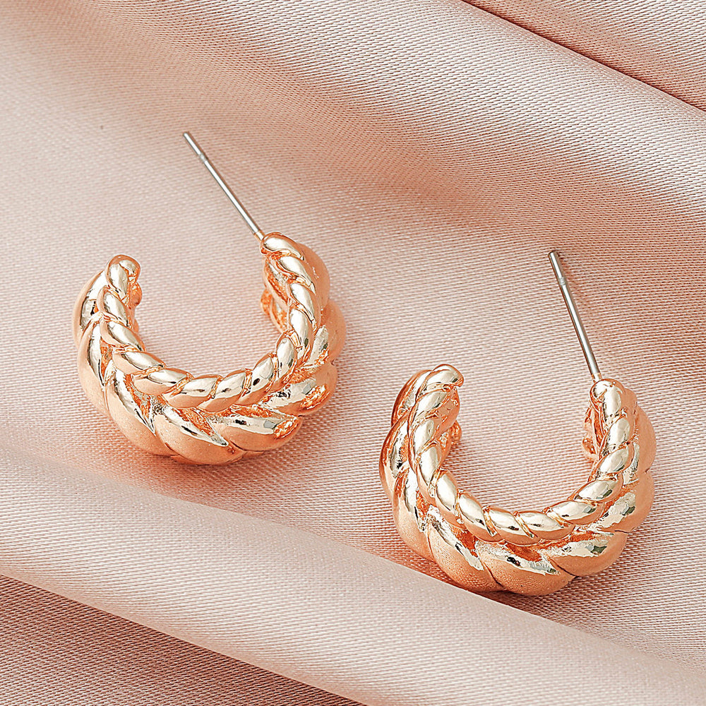 Gold Tone Stud Earrings